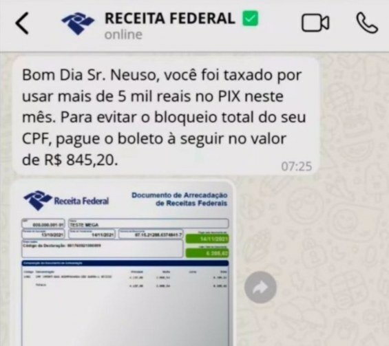 verdadequeoPixvaisertaxado_0836655001736832053 É verdade que o Pix vai ser taxado?